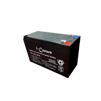 Picture of i-Crown 12V, 7.5A Best UPS Battery( Black )