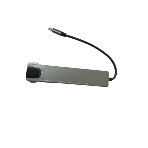 Picture of I-Crown 8 in 1 Type-C To HDTV Multifunction Adapter( Grey )