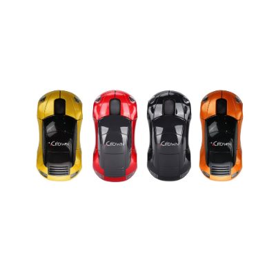 Picture of I-Crown Car 2.4GHz Stylish Multicolor Wireless Mouse( Red )