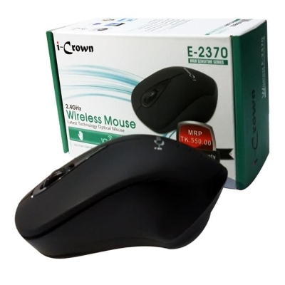 Picture of i-Crown E-2370 Multicolor Wireless Mouse( Silver )
