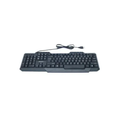 Picture of I-Crown I-502 Multimedia USB Keyboard with Bangla( Black )
