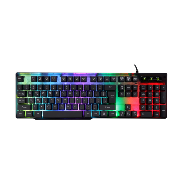 Picture of I-Crown I-707 RGB Backlit Multifunction Wired Keyboard( Multicolor )