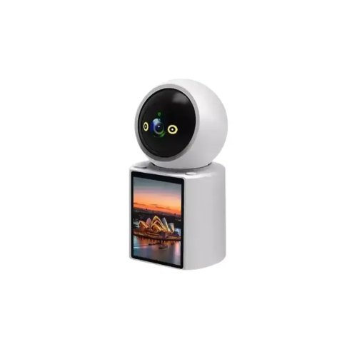 Picture of iCSee DP06S 2MP Video Calling 2.8" Display Night Vision PTZ WiFi Camera( White )