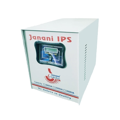 Picture of Janani 1000VA/24V/800W Sine Wave IPS Without Battery - ips( White )