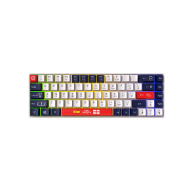 Picture of Jedel KL68 61 Keys Wired Mechanical Gaming Keyboard( Black )