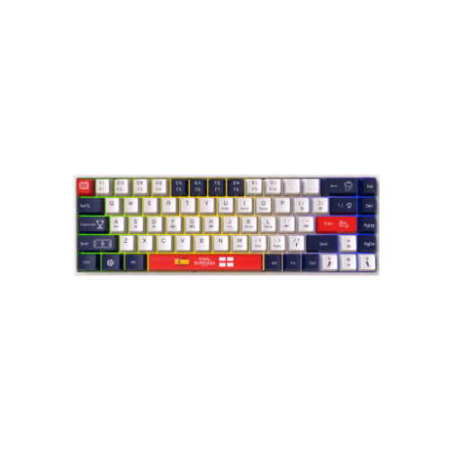 Picture of Jedel KL68 61 Keys Wired Mechanical Gaming Keyboard( Black )