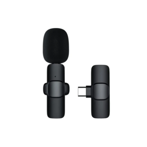 Picture of K11 Wireless Type-C Smartphone Supported Microphone( Black )