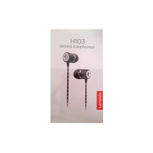 Picture of Lenovo H103 Wired Black Earphone( Black )