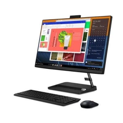 Picture of Lenovo IdeaCentre AIO 3 24ITL6 i5 11th Gen 4GB 23.8-inch All-in-One Windows 11 Home One Desktop PC( BlackDesktop PC )