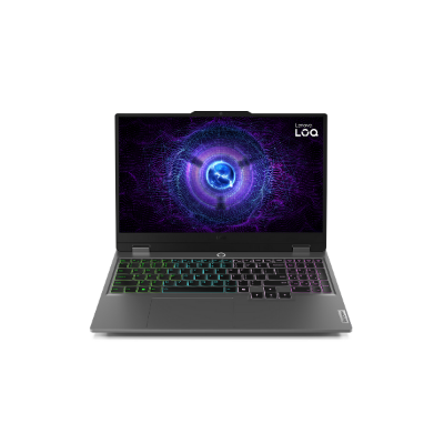 Picture of Lenovo LOQ 15IAX9 (83GS006LLK) 12th Gen i5-12450HX 3.1 to 4.4GHz, 16GB DDR5, 512GB SSD, RTX2050 4GB, Win 11, 15.6 Inch FHD Gaming Laptop( Grey )