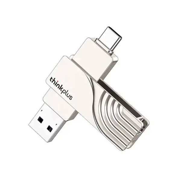 Picture of Lenovo ThinkPlus TPCU301 128GB 2 in 1 Type-C USB3.2 Pendrive( Silver )