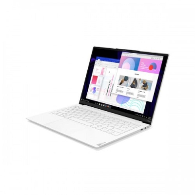 Picture of Lenovo Yoga Slim 7i Carbon #82EV006JIN# 11th Gen Core i7-1165G7 2.8 to 4.7GHz, 16GB, 1TB SSD, Win10 13.3 Inch Laptop( Moon White )