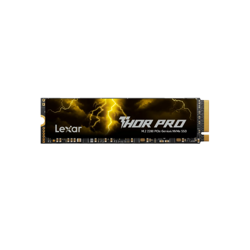 Picture of Lexar Thor Pro 1TB M.2 2280 PCIe Gen4x4 NVMe SSD( Black )