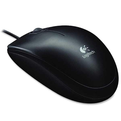 Picture of Logitech B100 optical USB Mouse( Black )
