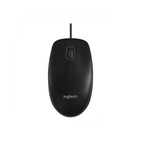 Picture of Logitech B100 optical USB Mouse( Black )