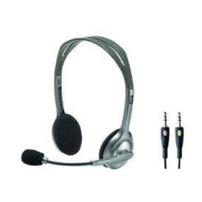 Picture of Logitech H110 Black Headphone( Black )