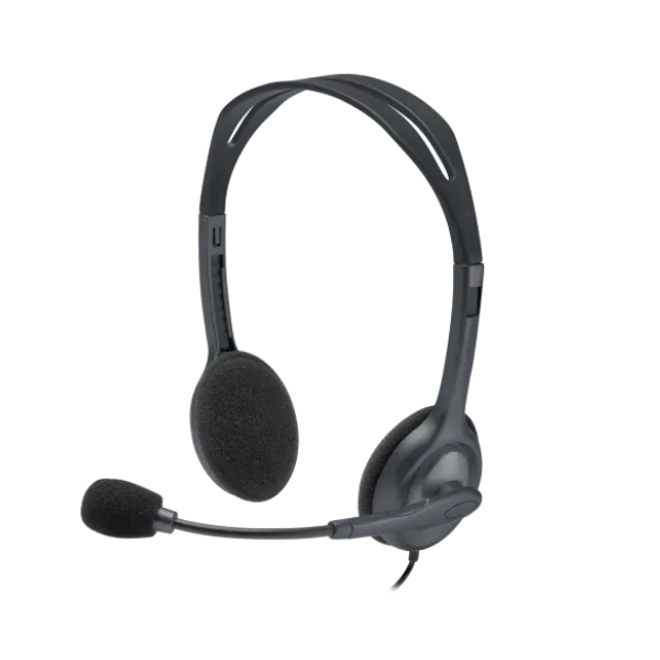 Picture of Logitech H111 Single Jack Headphone( Black )