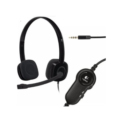 Picture of Logitech H151 Single Port Headphone( Black )