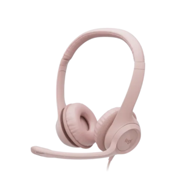 Picture of Logitech H390 Rose USB Headphone( Rose )