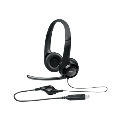 Picture of Logitech H390 USB Headphone( Black )