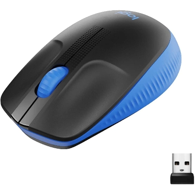 Picture of Logitech M190 Blue Wireless Mouse( Blue )