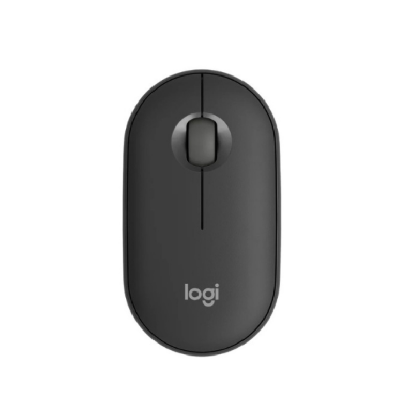 Picture of Logitech M350s Pebble Mouse 2, Tonal Graphite Wireless and Bluetooth Mouse