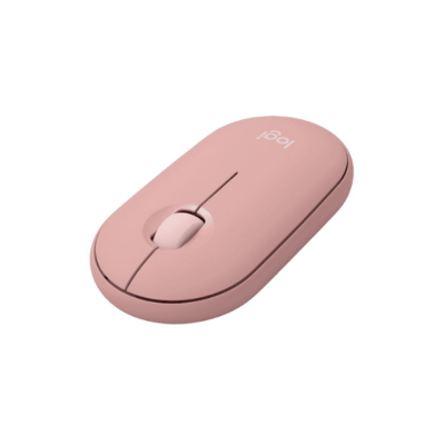 Picture of Logitech M350s Pebble Mouse 2, Tonal Rose Wireless and Bluetooth Mouse( Rose )