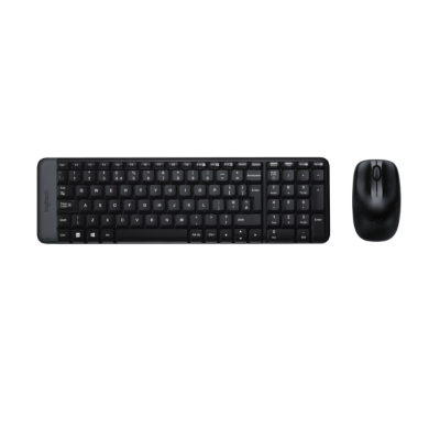 Picture of Logitech MK220 Wireless Mouse and  Keyboard Combo( Black )