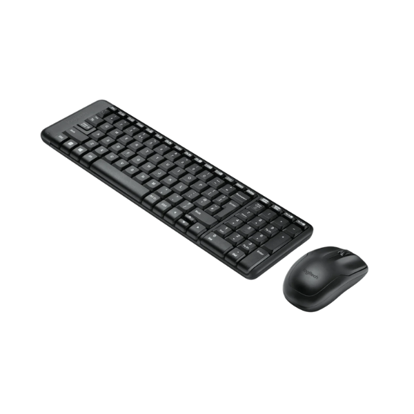 Picture of Logitech MK220 Wireless Mouse and  Keyboard Combo( Black )