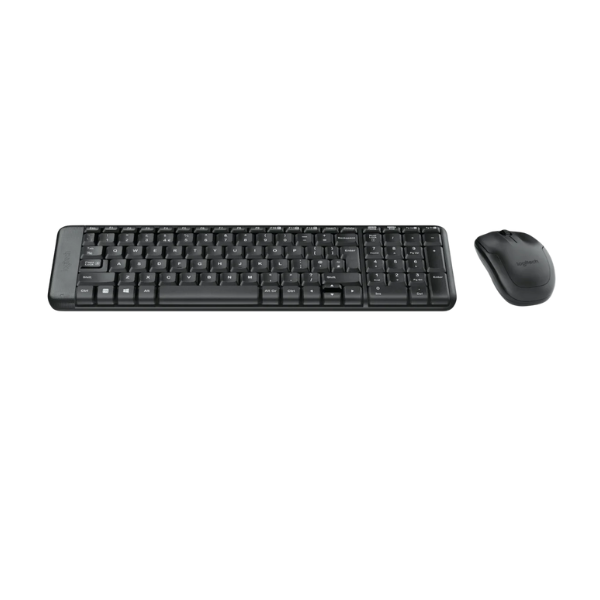 Picture of Logitech MK220 Wireless Mouse and  Keyboard Combo( Black )