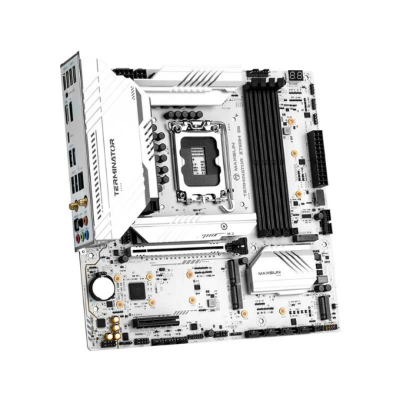 Picture of Maxsun Ms-Terminator Z790m D5 Ice DDR5 12th/13th/14th M-ATX Motherboard