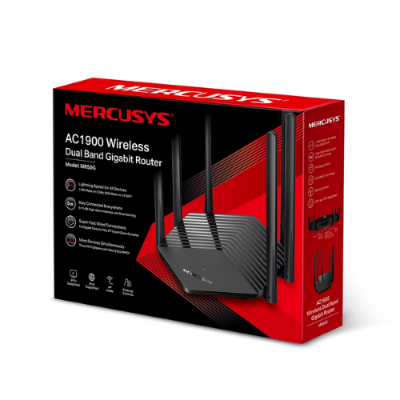 Picture of Mercusys MR50G AC1900 Wireless Dual Band Gigabit Router( Black )