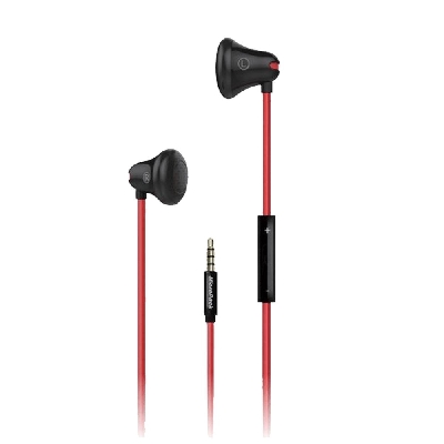 Picture of Micropack EM113 Black & Red Earphone( Multicolor )