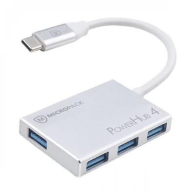 Picture of Micropack MDC-4 Type C USB Hub( White )