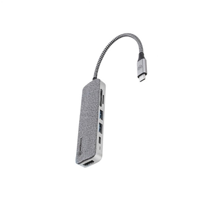 Picture of MicroPack MDC-6 Flash 6 USB-C Adapter 6 in 1 Data Converter( Multicolor )