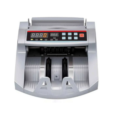 Picture of Money Counter 2108 Ultraviolet (UV) & Magnetic (MG) Fake Note Detection Money Counting Machine( White )