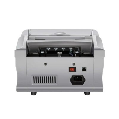 Picture of Money Counter 2108 Ultraviolet (UV) & Magnetic (MG) Fake Note Detection Money Counting Machine( White )