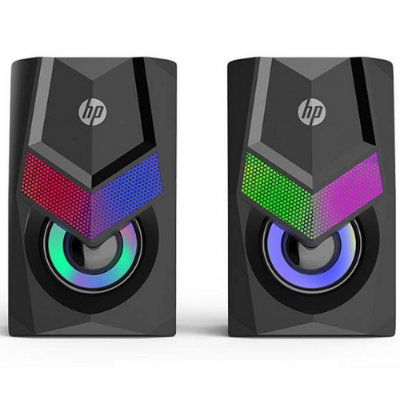 Picture of HP DHE-6000 USB Wired RGB Gaming Speaker( Black )
