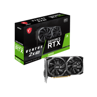 Picture of MSI GeForce RTX 3050 VENTUS 2X XS 8G OC 8GB GDDR6 Graphics Card