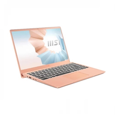 Picture of MSI Modern 14 B11SB 11th Gen i5-1135G7 2.4 to 4.2GHz, 8GB, 1TB SSD, MX450 2GB Graphics, 14 FHD Laptop (Beige Mousse)( Beige )