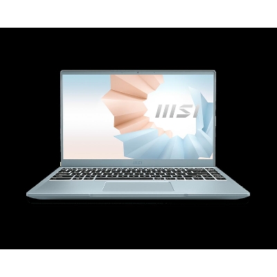 Picture of MSI Modern 14 B11SB 11th Gen i7-1165G7 2.8 to 4.7GHz, 16GB, 512GB SSD, MX450 2GB Graphics, Win10H, 14 FHD Laptop (Blue Stone)( Multicolor )