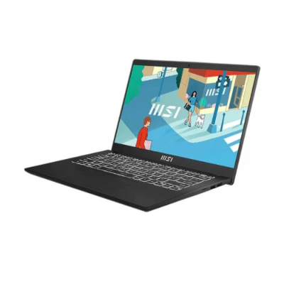 Picture of MSI Modern 14 C11M 11th Gen i3-1115G4 3 to 4.1GHz, 8GB, 512GB SSD, Windows 11 Home, 14" FHD IPS Laptop( Classic Black )