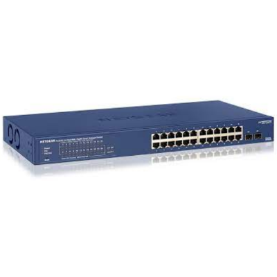 Picture of Netgear GS724TP 24-Port Gigabit PoE with 2 SFP Managed Rackmount Switch