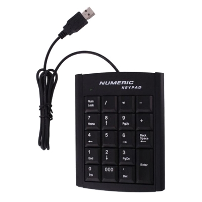 Picture of Numeric USB Keypad K-012( Black )