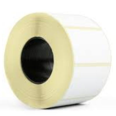 Picture of Paper Roll 38mm X 25mm Direct Thermal Barcode Sticker( White )