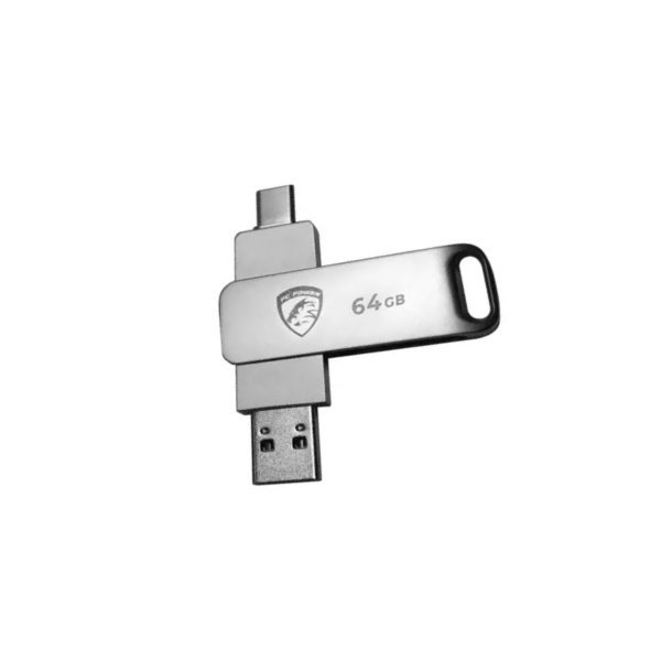 Picture of PC Power P64 64GB 2 in 1 Type-C USB 3.2 Pendrive