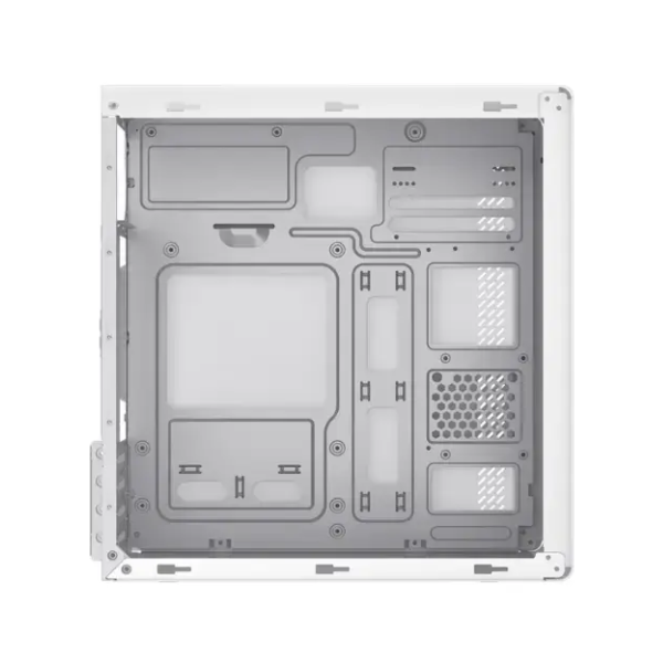 Picture of PC Power PC401 WH Mini Tower Micro ATX Desktop Casing with PSU( White )