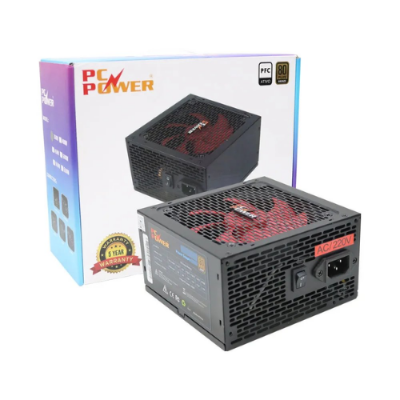 Picture of PC Power PP-350W White 350W Gaming Power Supply