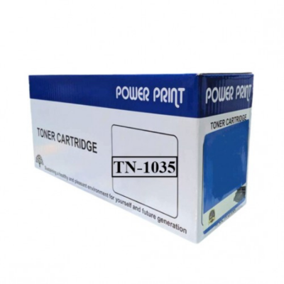 Picture of Power Print TN-1000/TN-1035 Toner For Brother HL-1110/DCP-1510/1810/MFC-1815/1210W/DCP-1610W/MFC-1910W Printer( Black )