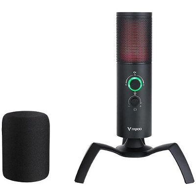 Picture of Rapoo VS500 Dual Point RGB Gaming Microphone( Black )